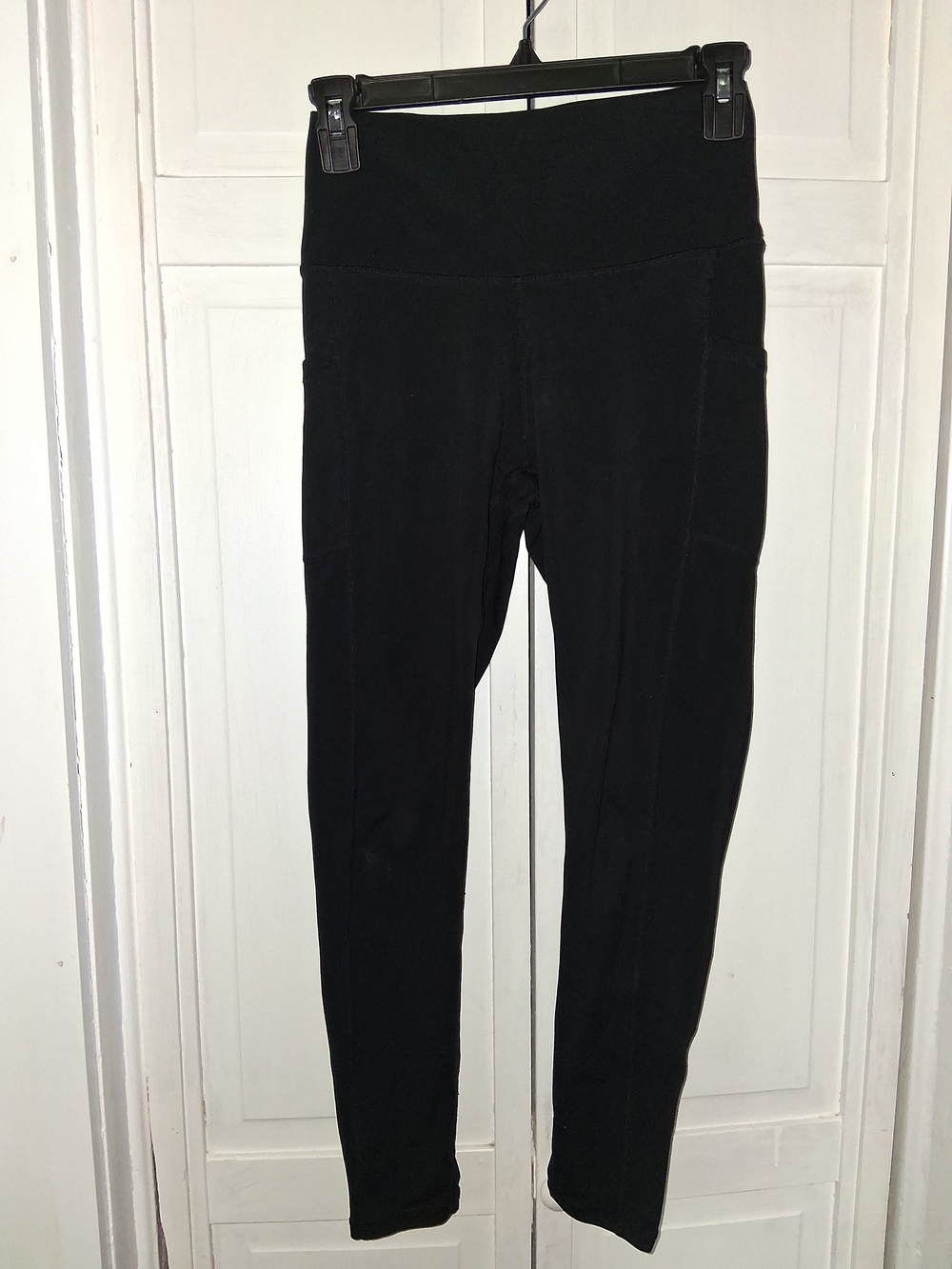 Colorfulkoala High-Waist Black Women's Leggings